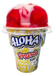 Crem Helado Aloha vaso raspado